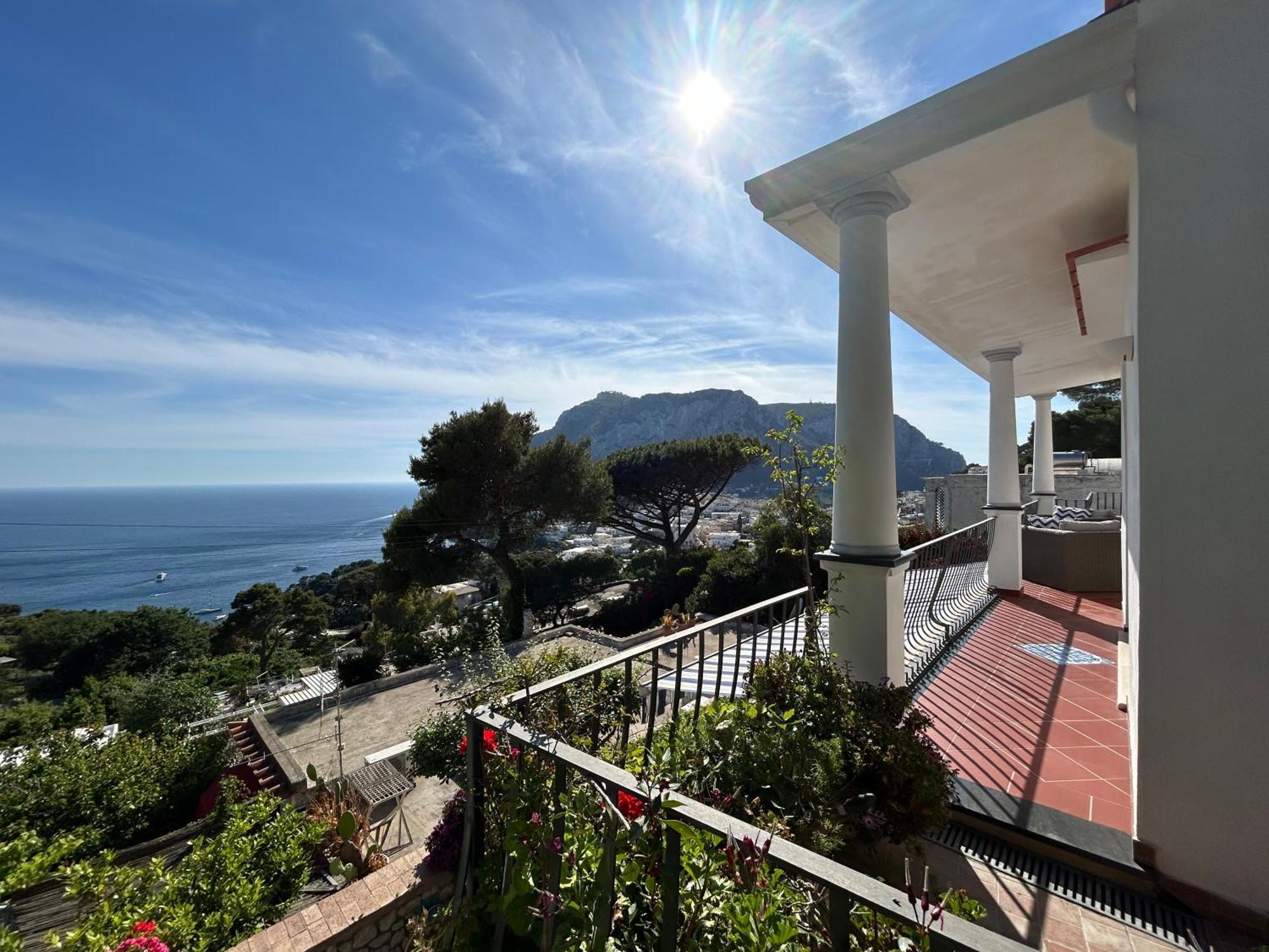 Marvelous Sea View Villa Κάπρι Εξωτερικό φωτογραφία